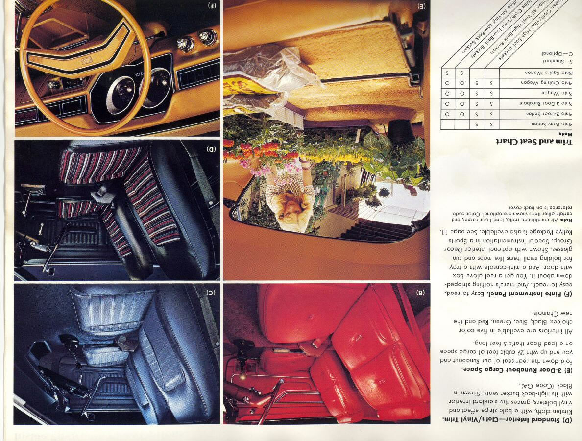 1977 Ford Pinto Brochure Page 1